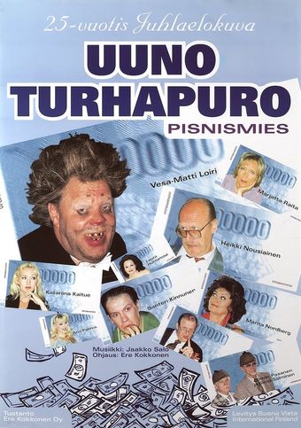 johtaja uuno turhapuro - pisnismies 1998 poster