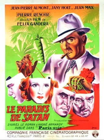 le paradis de satan 1938 poster