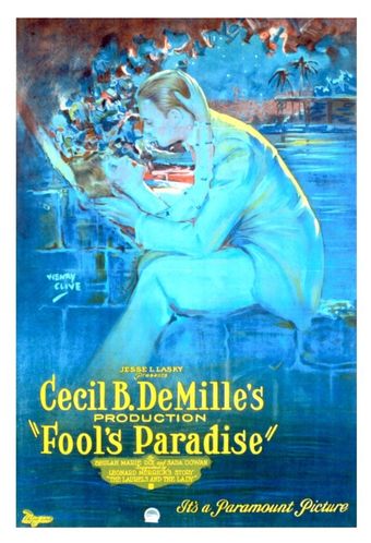 fool's paradise 1921 poster