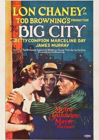 the big city 1928 poster