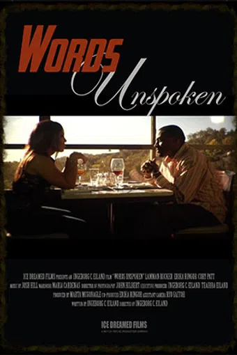 words unspoken 2009 poster