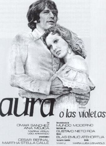 aura o las violetas 1974 poster