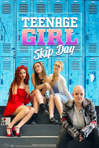 teenage girl: skip day 2022 poster