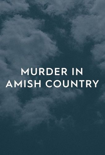 murder in amish country 2019 poster