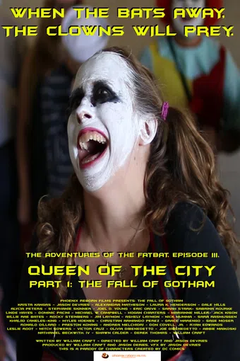 the adventures of the fatbat episode iii: queen of the city, part i: the fall of gotham 2018 poster