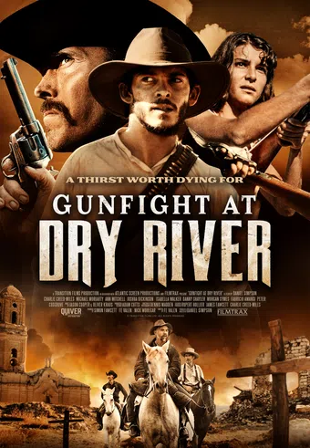 gunfight at dry river 2021 poster