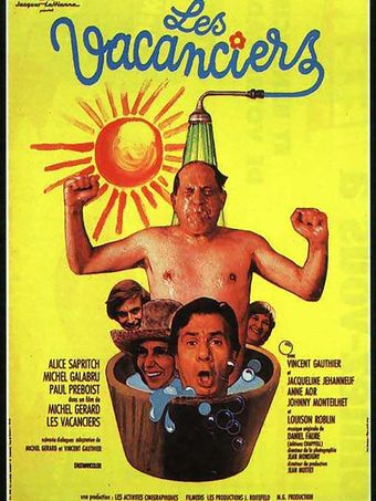 les vacanciers 1974 poster