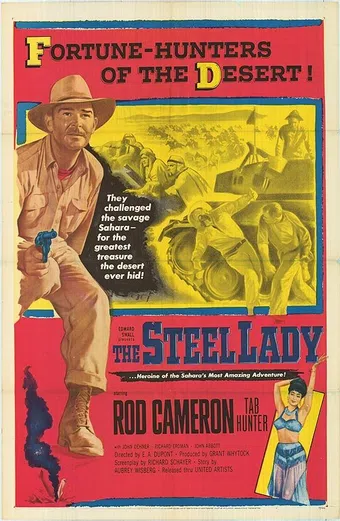 the steel lady 1953 poster