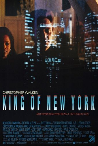 king of new york 1990 poster