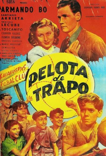 pelota de trapo 1949 poster