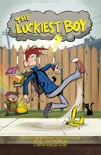 the luckiest boy poster