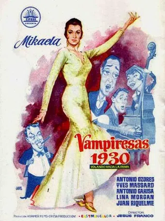 vampiresas 1930 1962 poster