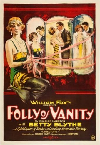 folly of vanity 1924 poster