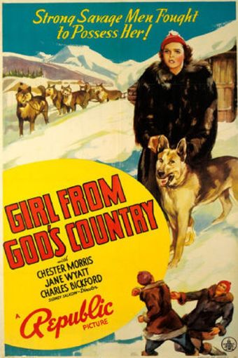 girl from god's country 1940 poster