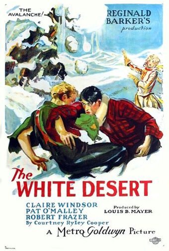 the white desert 1925 poster