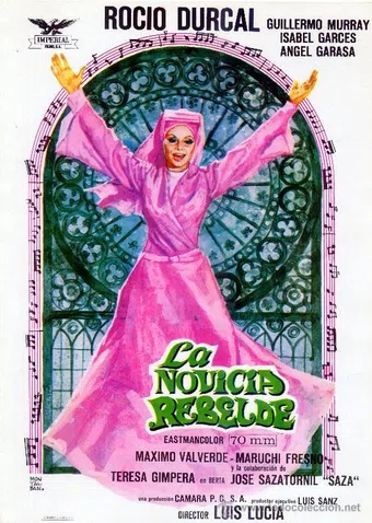 la novicia rebelde 1972 poster