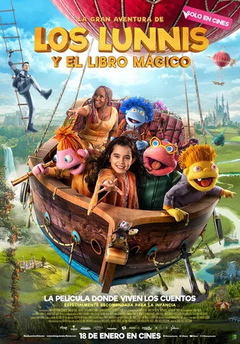 la gran aventura de los lunnis y el libro mágico 2019 poster