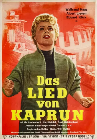 das lied der hohen tauern 1955 poster