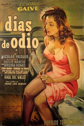 días de odio 1954 poster