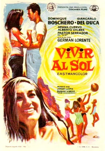 vivir al sol 1965 poster