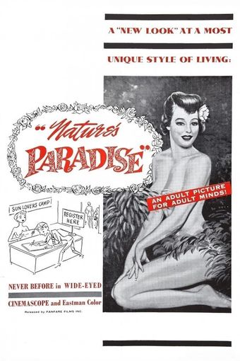 nudist paradise 1959 poster