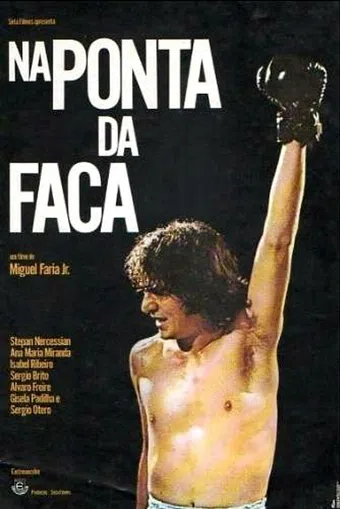 na ponta da faca 1977 poster