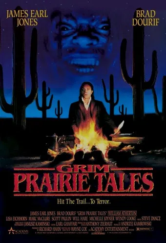 grim prairie tales: hit the trail... to terror 1990 poster