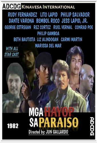 mga hayop sa paraiso 1982 poster