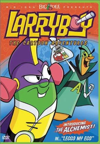 larry boy: the cartoon adventures 2002 poster