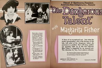 the dangerous talent 1920 poster