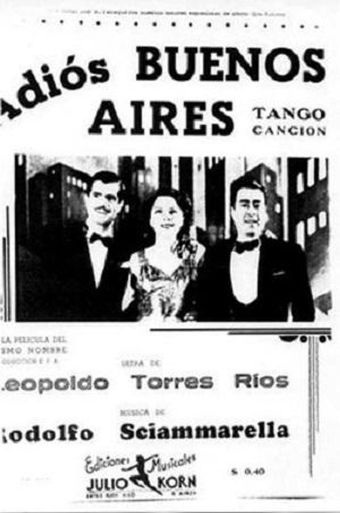 adiós buenos aires 1938 poster