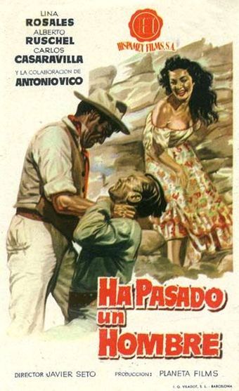 ha pasado un hombre 1956 poster