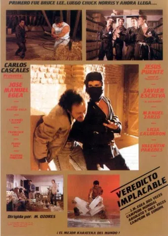 veredicto implacable 1987 poster