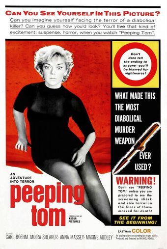 peeping tom 1960 poster