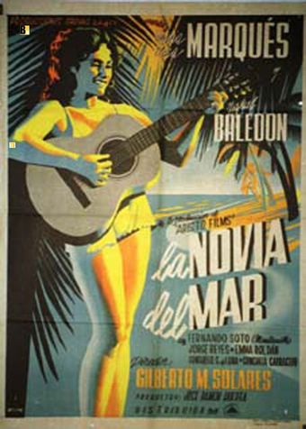 la novia del mar 1948 poster