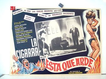 la cigarra está que arde 1967 poster