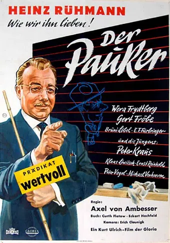 der pauker 1958 poster