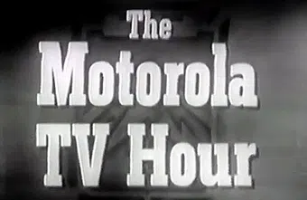 the motorola television hour 1953 poster