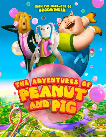 the adventures of peanut and pig 2022 poster