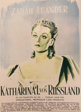 katharina i. von russland 1940 poster