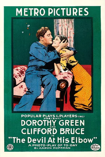 the devil at his elbow 1916 poster