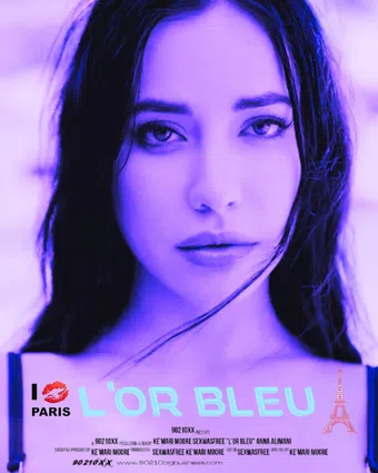 l'or bleu poster