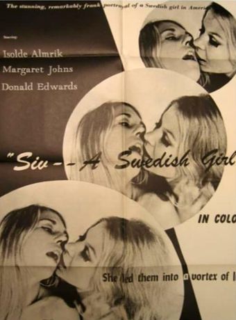 siv, a swedish girl 1971 poster