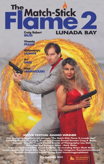 the match-stick flame 2: lunada bay 2023 poster