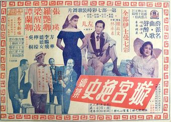 xuan gong yan shi xu ji 1958 poster