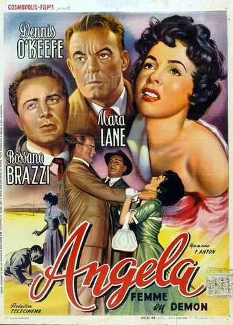 angela 1954 poster