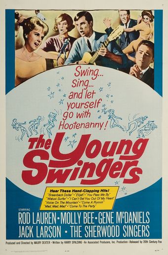 the young swingers 1963 poster