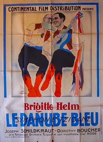 the blue danube 1932 poster