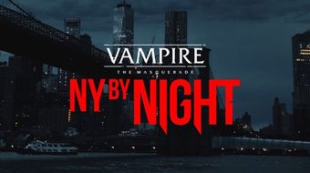 vampire: the masquerade - new york by night 2022 poster