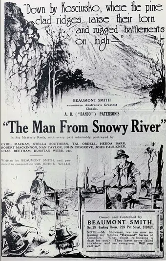 the man from snowy river 1920 poster